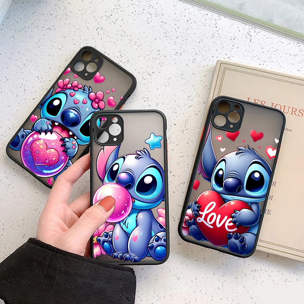 Rugged Armor Case - Cute Stitch Love Matte Translucent Case