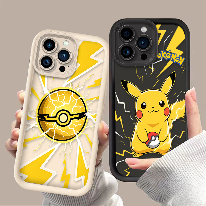 Phone Cases Online - Cartoon Cute P-Pokemon Pikachu Soft Phone