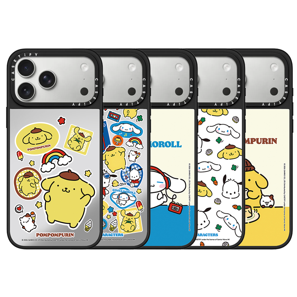 Phone Cases Brand - CASETiFY Co-brand Sanrio Cute Puppy Squad