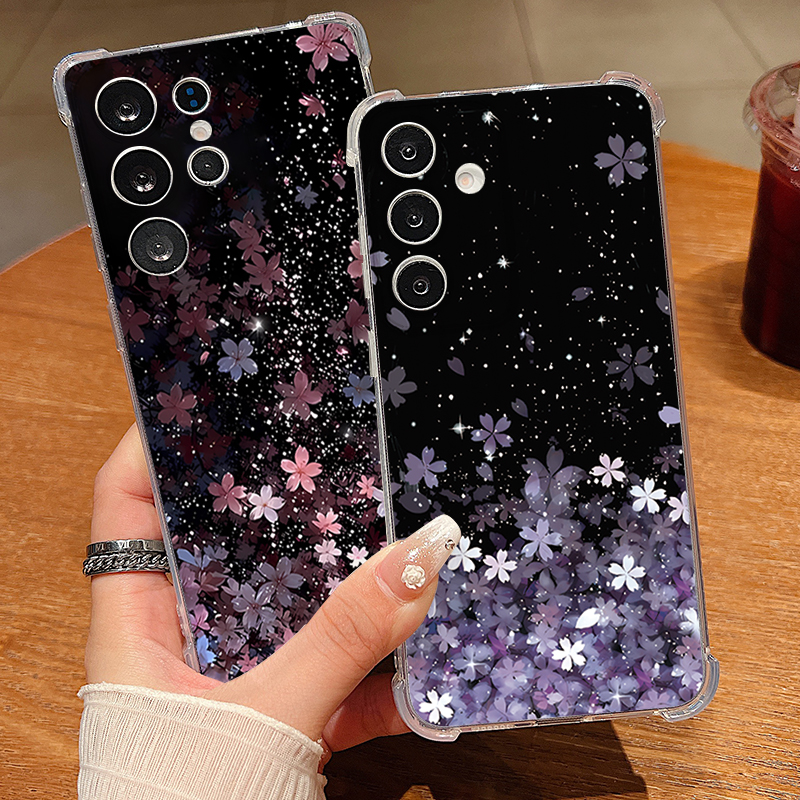 Phone Cases Clear - Cherry Blossom Pattern Phone Case For
