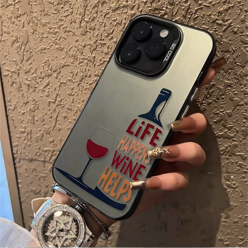 Phone Cases Online - Funny Wine Quote Phone Case for