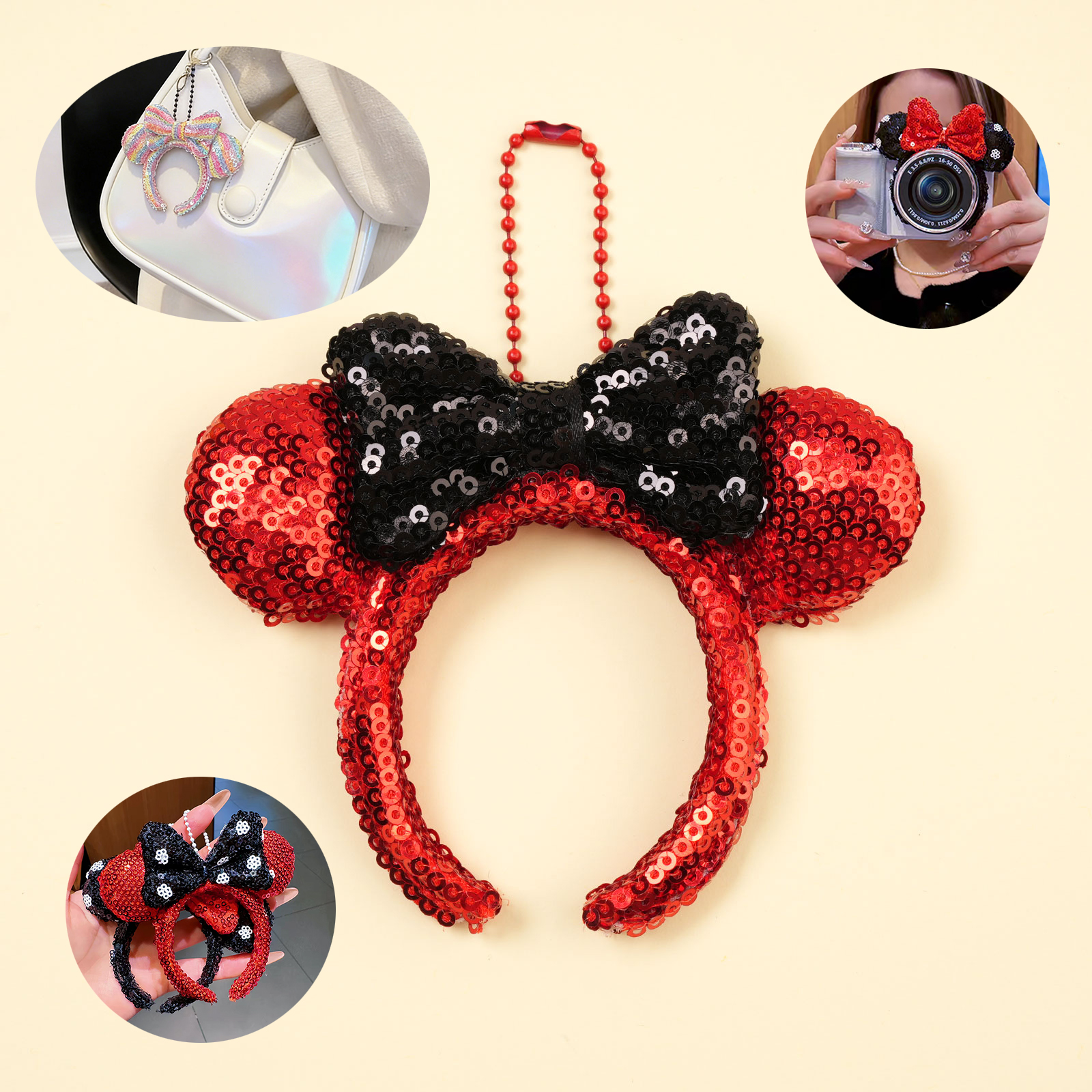 Phone Cases With Pictures - 1/3pcs Cute Mickey Mouse Ear Headband