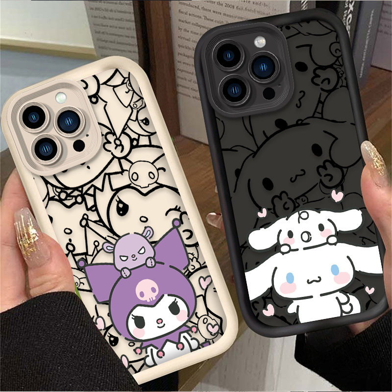 Phone Cases For Iphone 12 Pro Max - Cinnamoroll Kuromi Fashion Case for IPhone