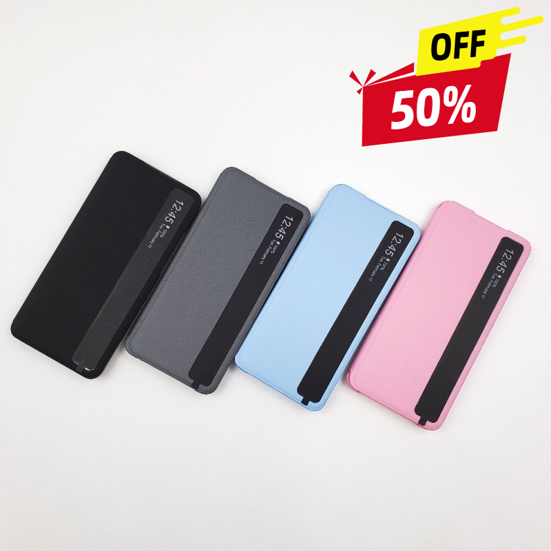 Phone Cases Customized - For Samsung Mirror Clear S-View Cover
