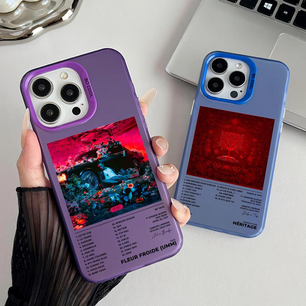 Phone Cases For Iphone 12 Pro Max - French Singer T-Tayc Phone Case Matte