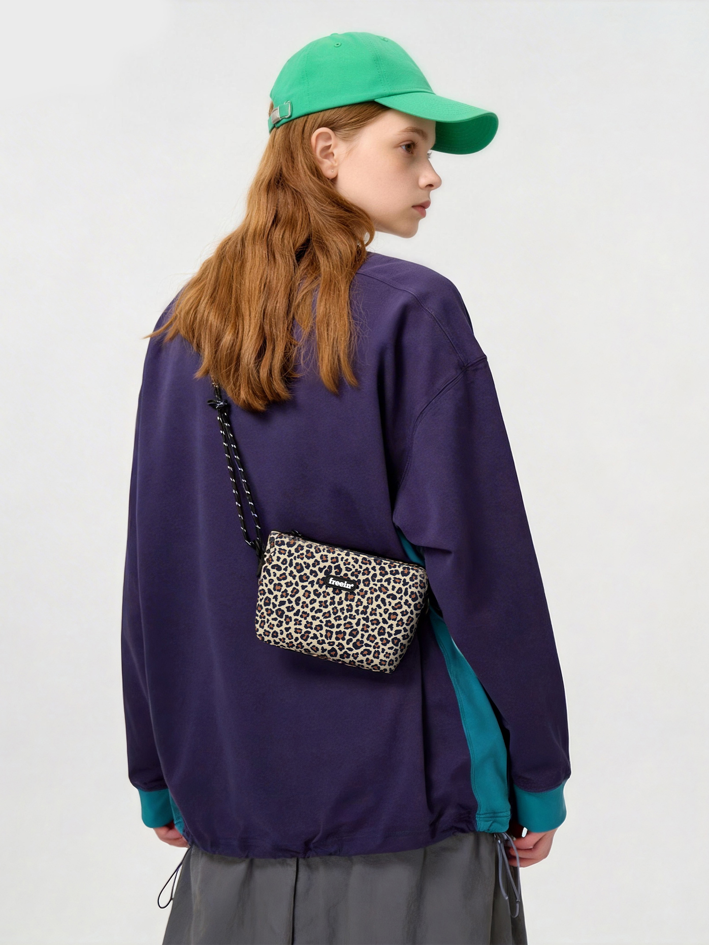 Phone Cases Brand - Freein Leopard Print Crossbody Bag Lightweight