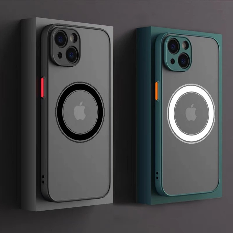 Rugged Armor Case - Luxury Armor Matte For Magsafe Magnetic