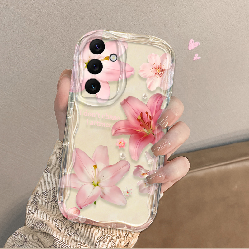 Beautiful Pink Lily Pattern Ph - مراجعة Phone Cases Pink وسعره