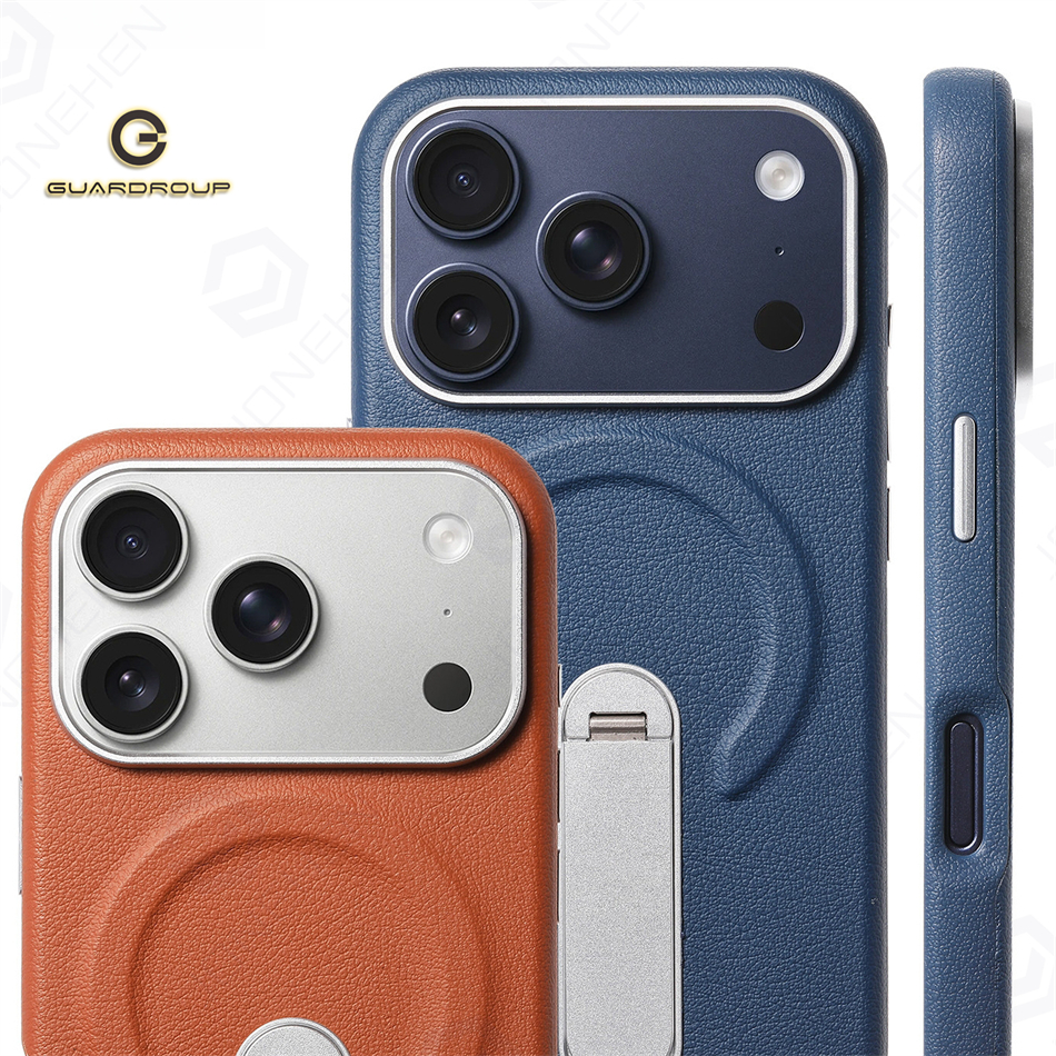 Magnetic Retro Leather Stand H - مراجعة Rugged Armor Case وسعره