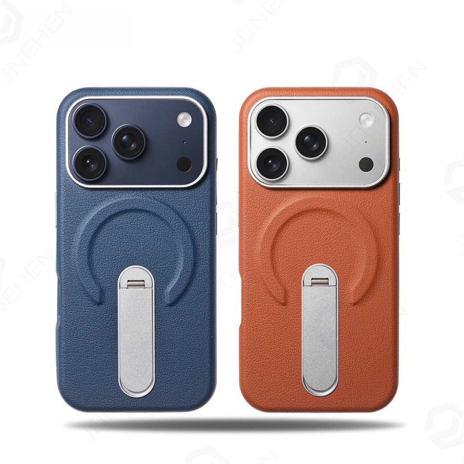 Magnetic Retro Leather Stand H - مراجعة Rugged Armor Case وسعره