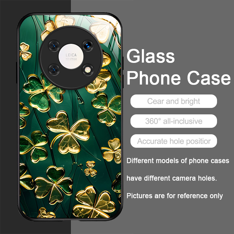 Luxurious Green Four-leaf Clov - مراجعة Phone Cases Luxury وسعره