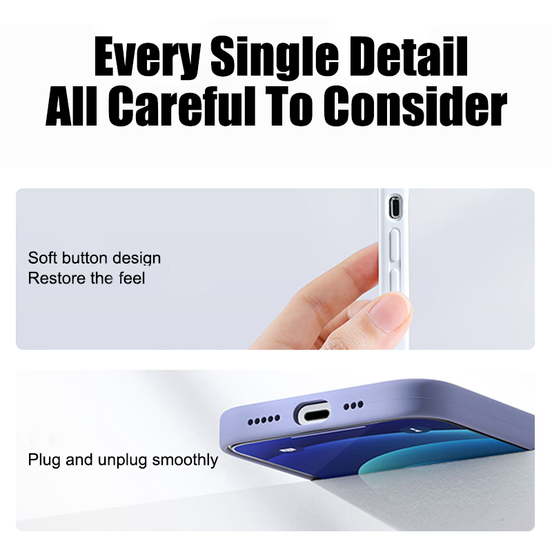 Luxury Liquid Silicone Phone C - مراجعة Phone Cases Brand وسعره