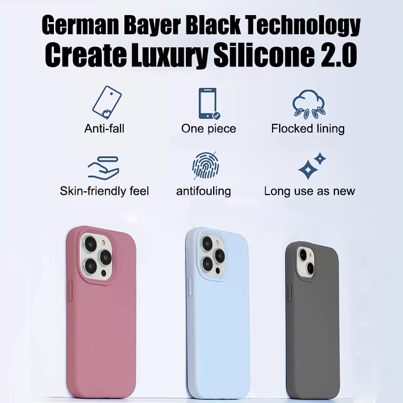 Luxury Liquid Silicone Phone C - مراجعة Phone Cases Brand وسعره