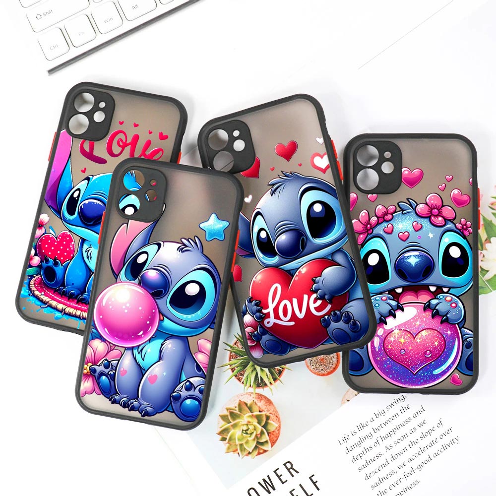 Cute Stitch Love Matte Translu - مراجعة Rugged Armor Case وسعره