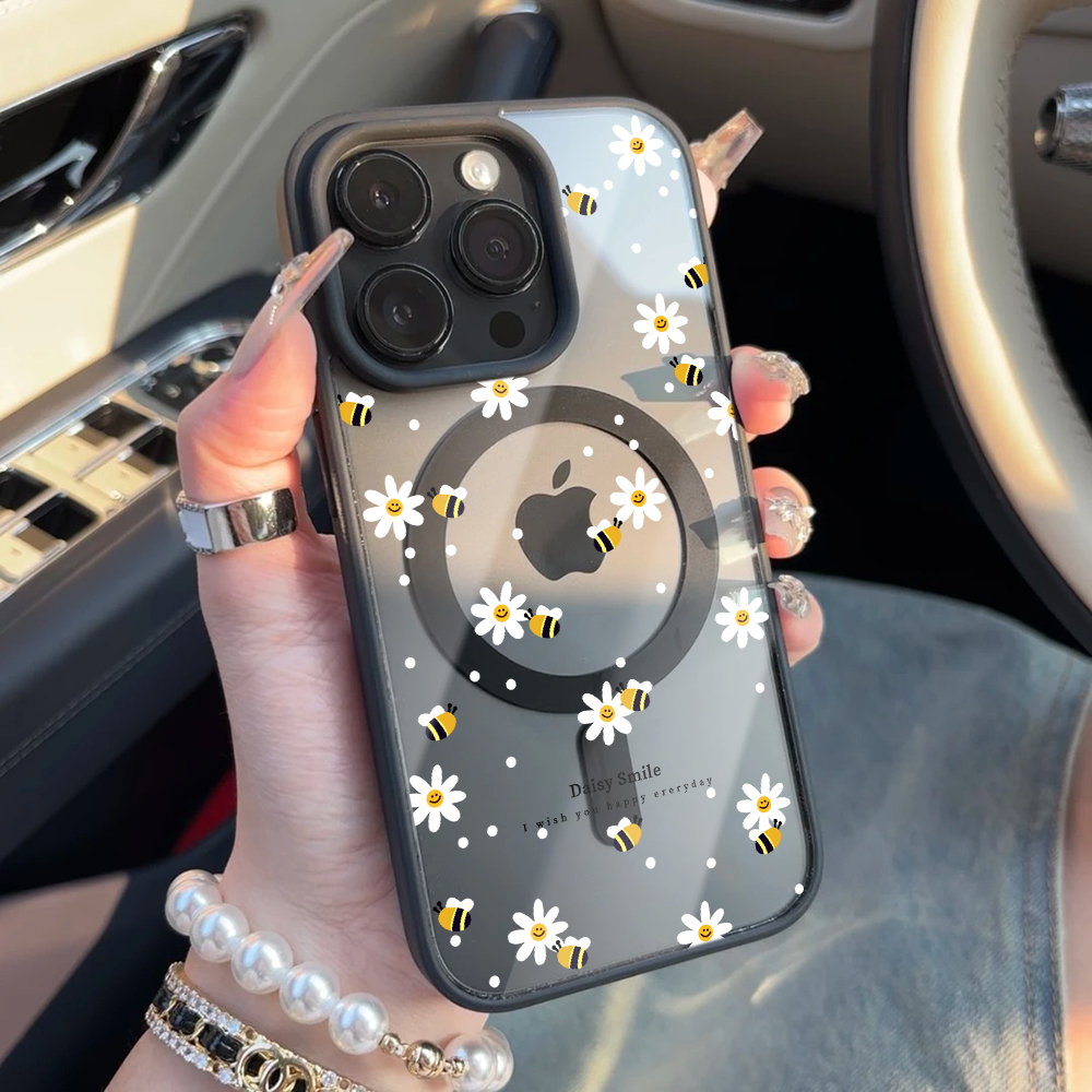 Fresh Daisy Bee Phone Case For - مراجعة Phone Cases Clear وسعره