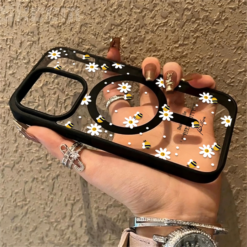 Fresh Daisy Bee Phone Case For - مراجعة Phone Cases Clear وسعره