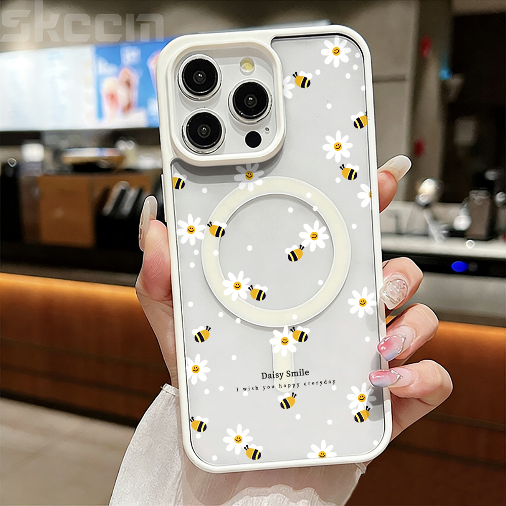 Fresh Daisy Bee Phone Case For - مراجعة Phone Cases Clear وسعره