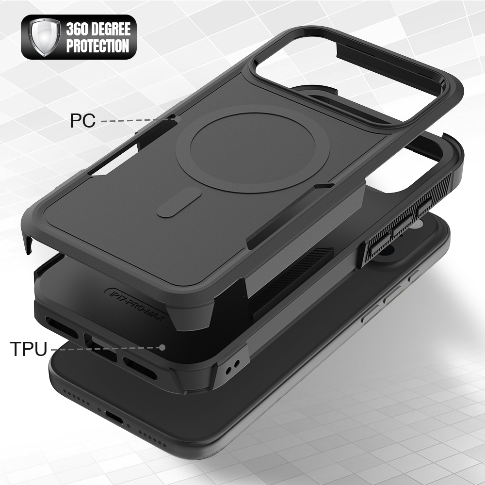 Premium 2IN1 Heavy Armor Magne - مراجعة Rugged Armor Case وسعره
