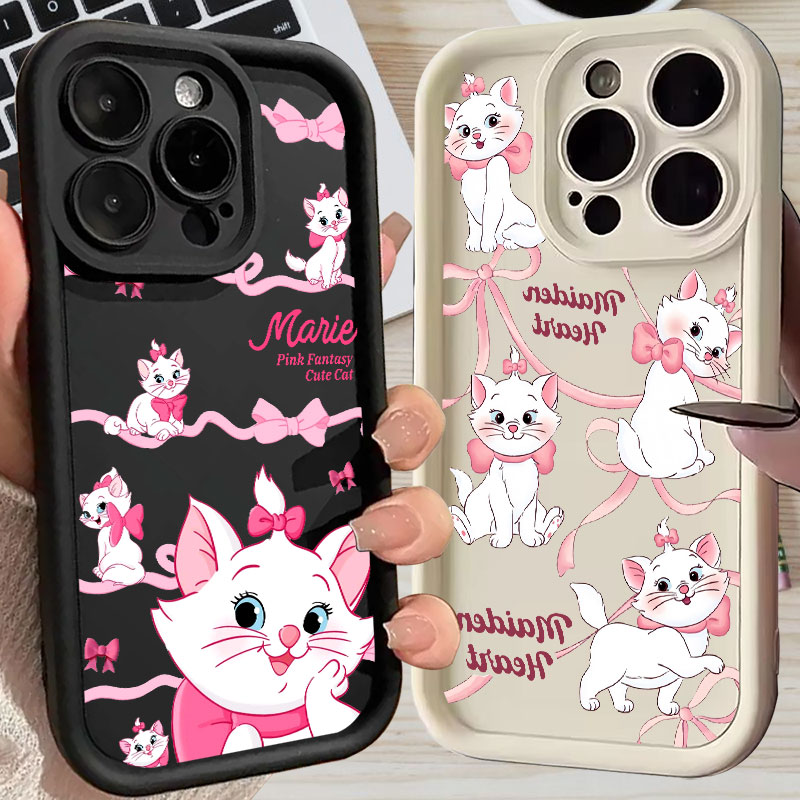 Disney Pink Marie Cute Cat Sil - مراجعة Phone Cases Pink وسعره