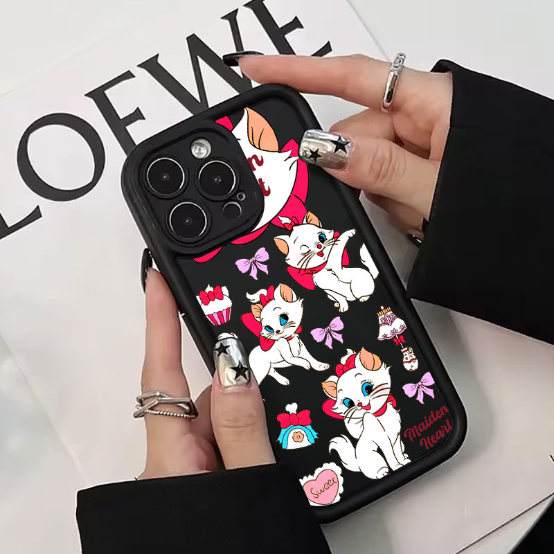 Disney Pink Marie Cute Cat Sil - مراجعة Phone Cases Pink وسعره