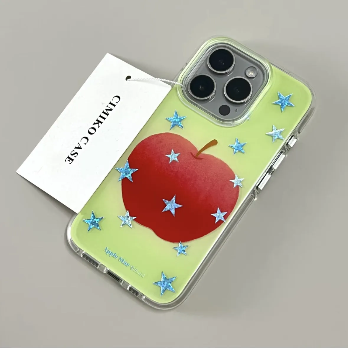 Ins Blue Star Red Apple Cartoo - مراجعة Phone Cases Y2K وسعره