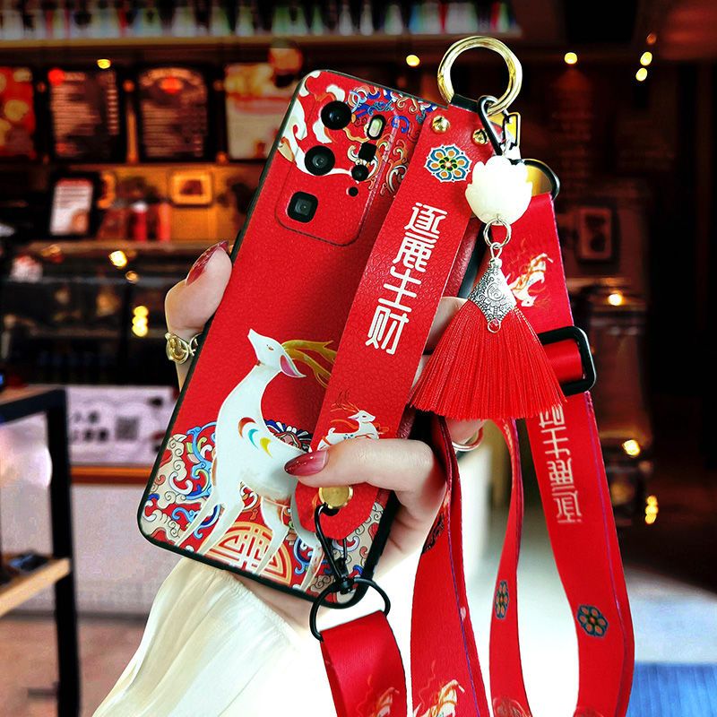 Cartoon Spotted Deer Red Purpl - مراجعة Phone Cases Red Deer وسعره