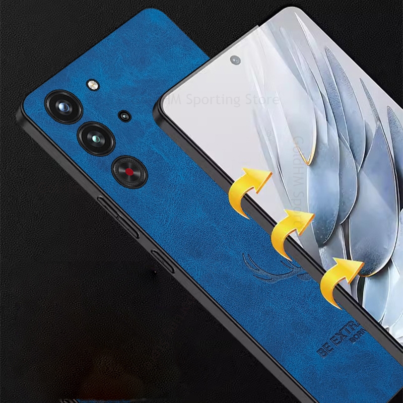 3D Cartoon Elk Deer Head Leath - مراجعة Phone Cases Red Deer وسعره