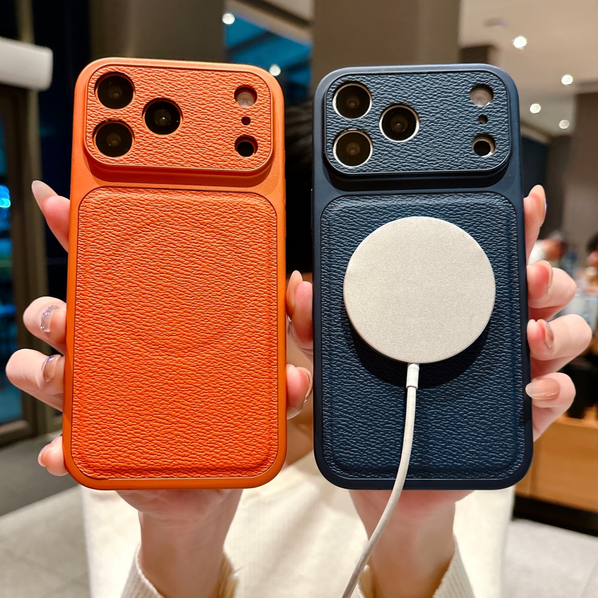 Luxury Matte Leather Large Win - مراجعة Rugged Armor Case وسعره