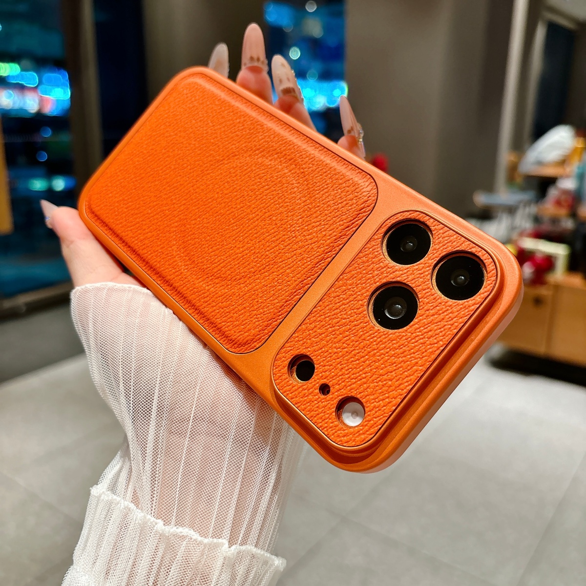 Luxury Matte Leather Large Win - مراجعة Rugged Armor Case وسعره
