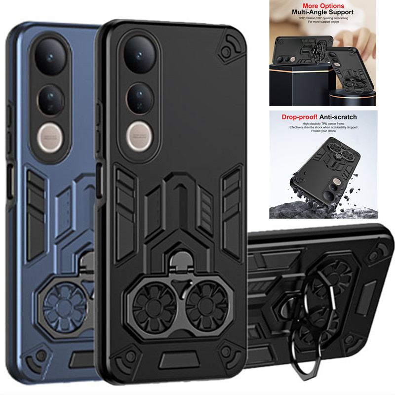 Case for Vivo V50 Lite 5G V50e - مراجعة Rugged Armor Case وسعره