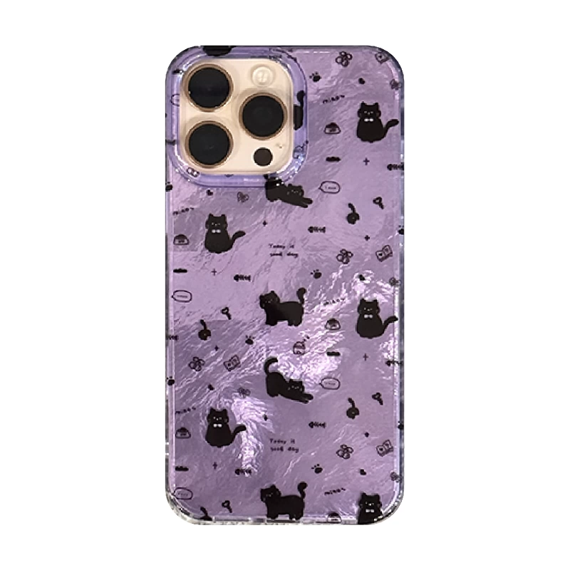 Ins Cute Girl Flower Purple Fu - مراجعة Phone Cases Y2K وسعره