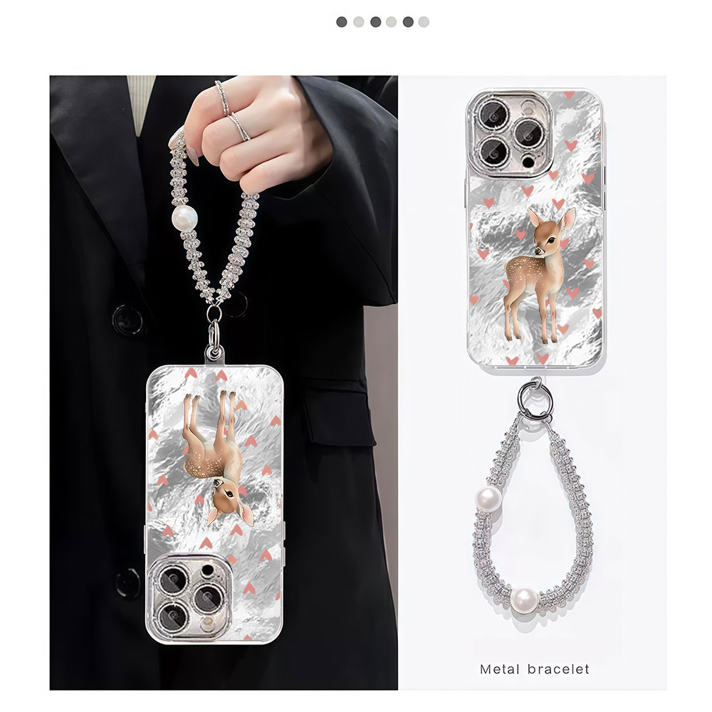 Cute Korean Red Love Deer Phon - مراجعة Phone Cases Red Deer وسعره