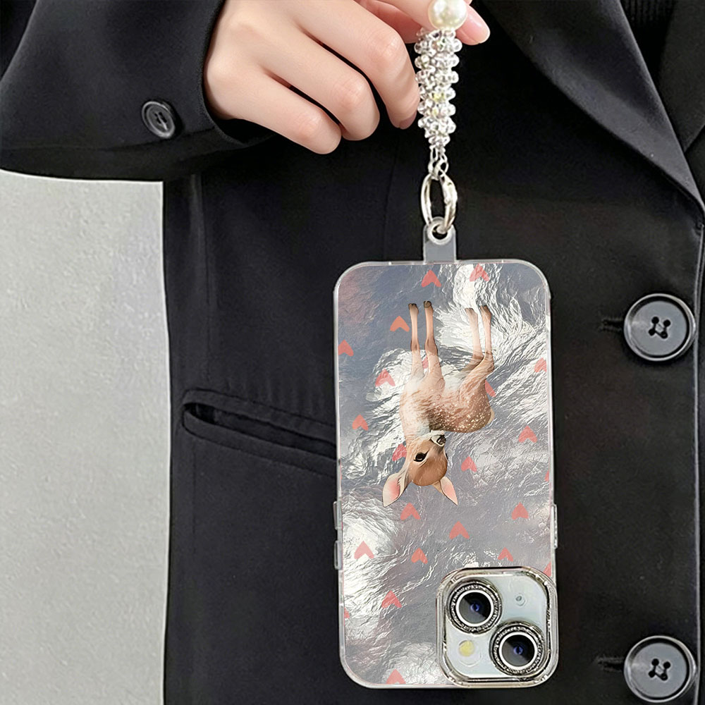 Cute Korean Red Love Deer Phon - مراجعة Phone Cases Red Deer وسعره