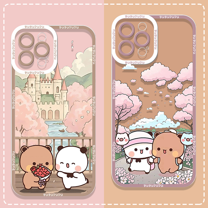 Cute BUBU DUDU Couple Clear Ph - مراجعة Phone Cases Clear وسعره