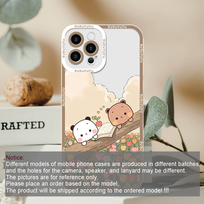 Cute BUBU DUDU Couple Clear Ph - مراجعة Phone Cases Clear وسعره