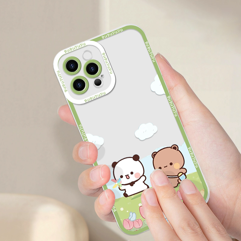 Cute BUBU DUDU Couple Clear Ph - مراجعة Phone Cases Clear وسعره