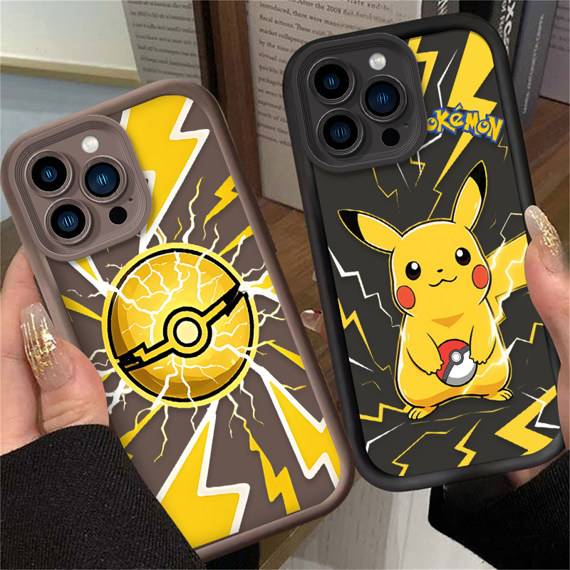Cartoon Cute P-Pokemon Pikachu - مراجعة Phone Cases Online وسعره