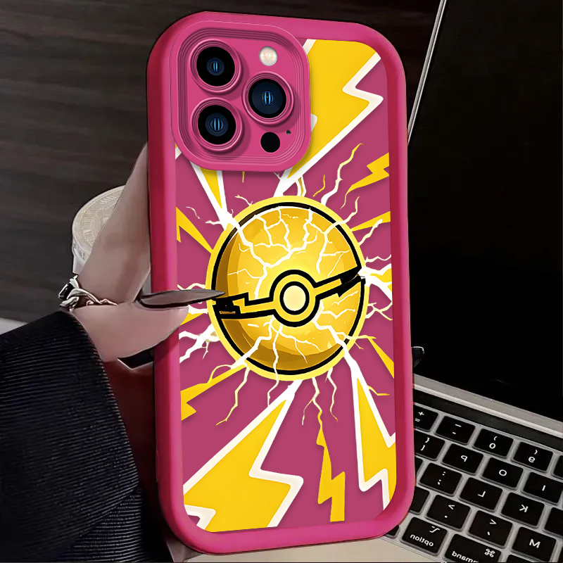 Cartoon Cute P-Pokemon Pikachu - مراجعة Phone Cases Online وسعره