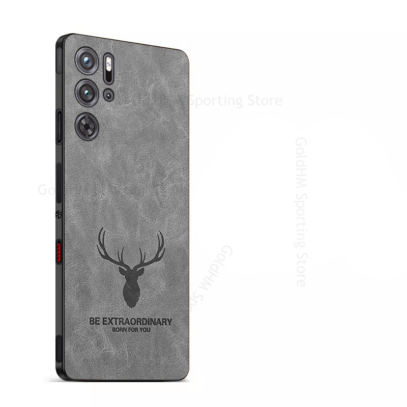3D Cartoon Head Elk Deer Leath - مراجعة Phone Cases Red Deer وسعره