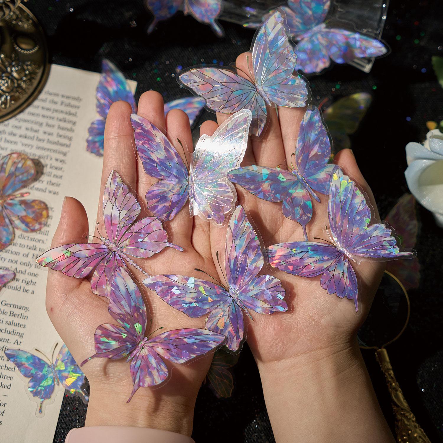 Crystal Butterfly Series Hot S - مراجعة Phone Cases Diy وسعره