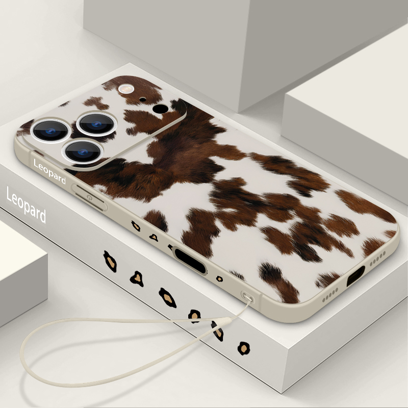 Leopard Print TPU Phone Case F - مراجعة Phone Cases Iphone 17 Pro Max وسعره