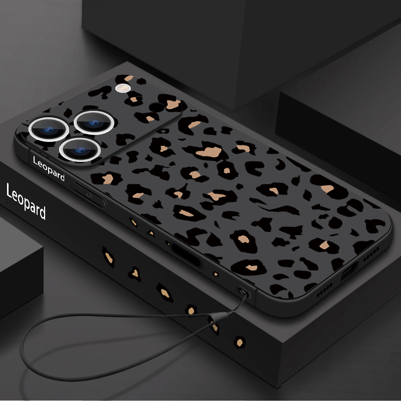 Leopard Print TPU Phone Case F - مراجعة Phone Cases Iphone 17 Pro Max وسعره