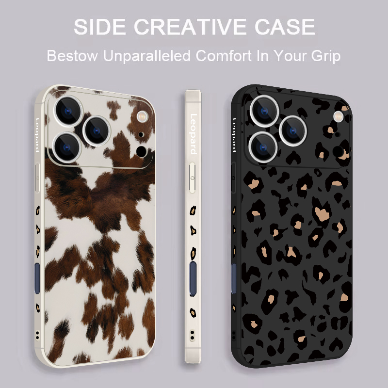 Leopard Print TPU Phone Case F - مراجعة Phone Cases Iphone 17 Pro Max وسعره