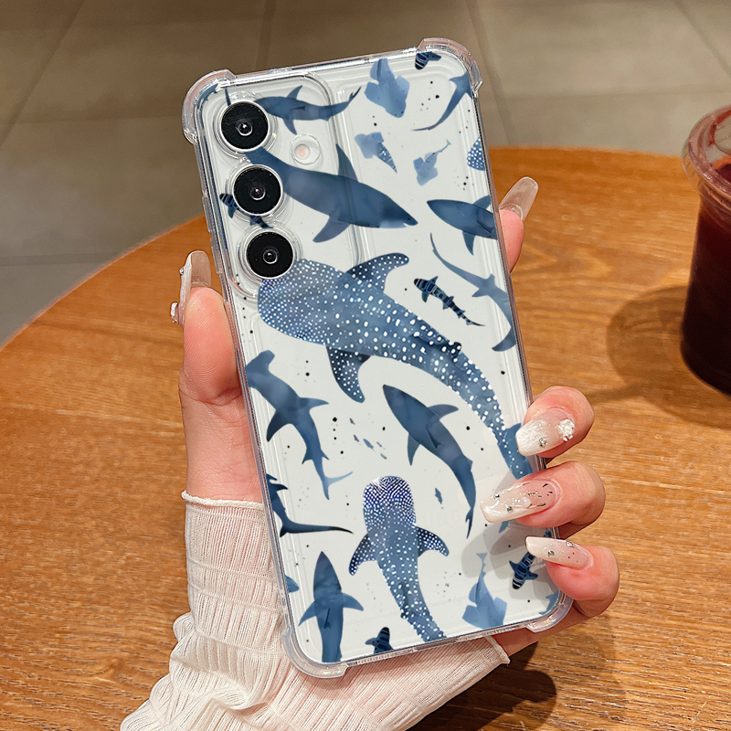 Whale Turtle Pattern Clear Pho - مراجعة Phone Cases Clear وسعره