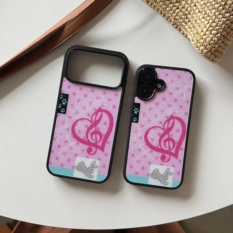 Fashion Cute Girl Pink Rabbit  - مراجعة Phone Cases Pink وسعره