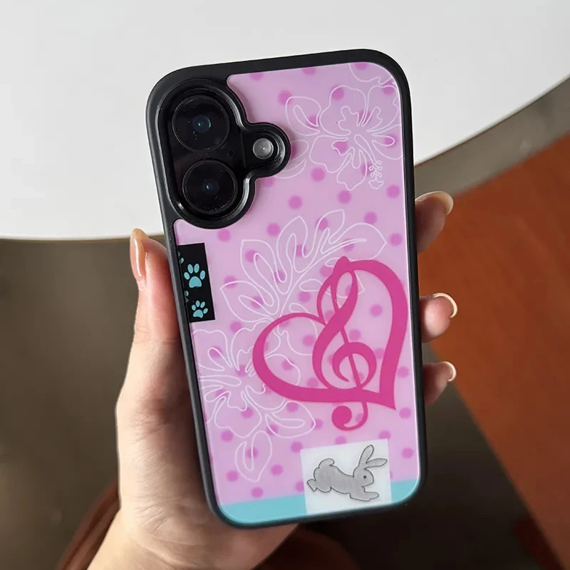 Fashion Cute Girl Pink Rabbit  - مراجعة Phone Cases Pink وسعره