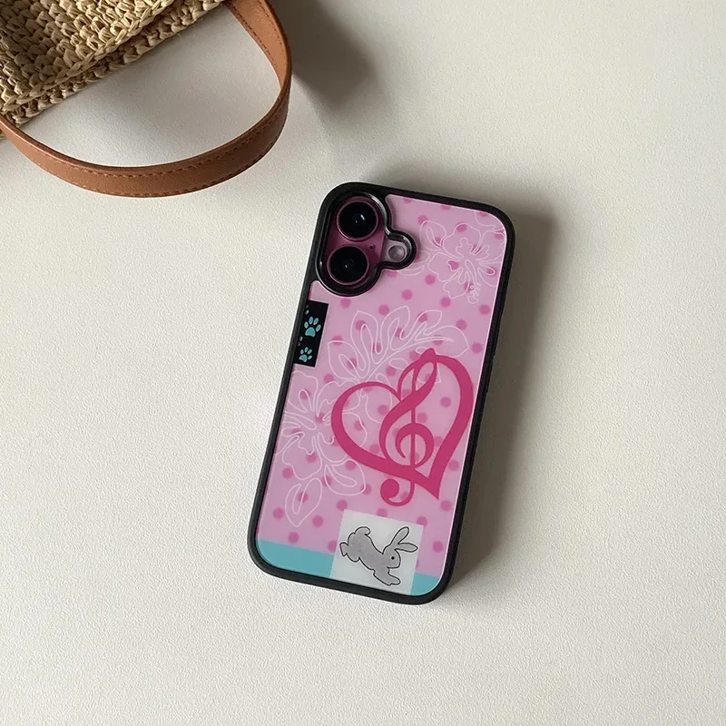 Fashion Cute Girl Pink Rabbit  - مراجعة Phone Cases Pink وسعره