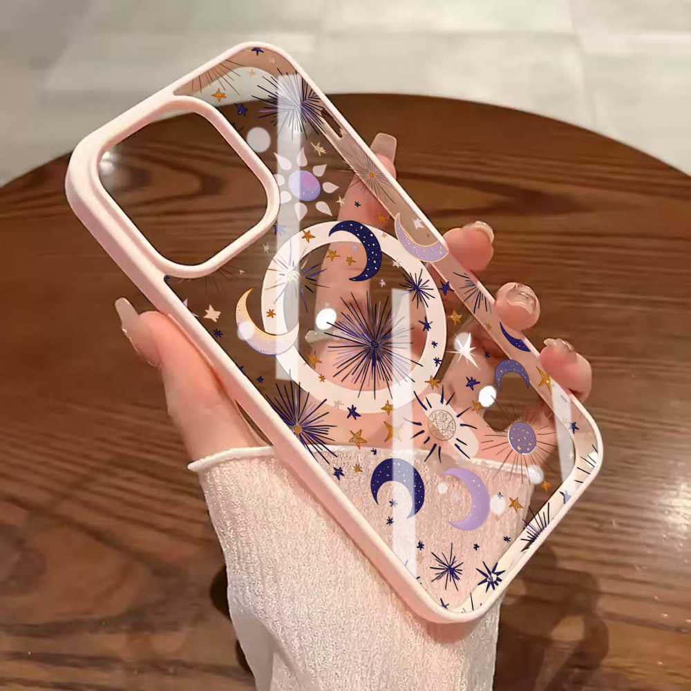 Stars Moon Y2K Clear Case For  - مراجعة Phone Cases Y2K وسعره