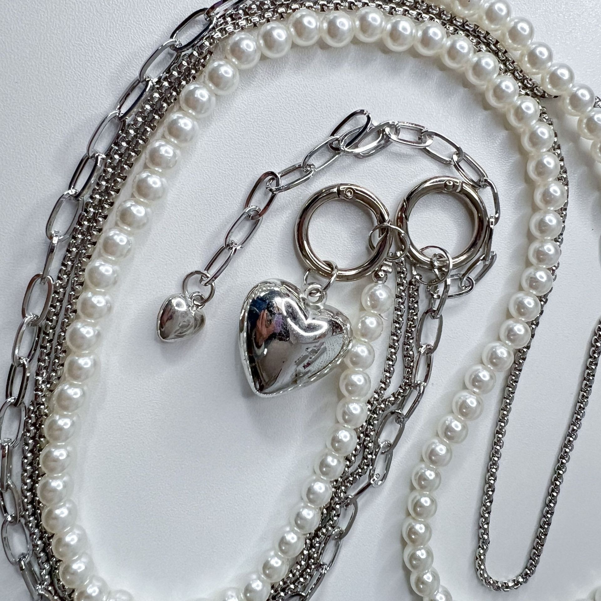 Long Pearl Phone Lanyard Handm - مراجعة Phone Cases With Pictures وسعره