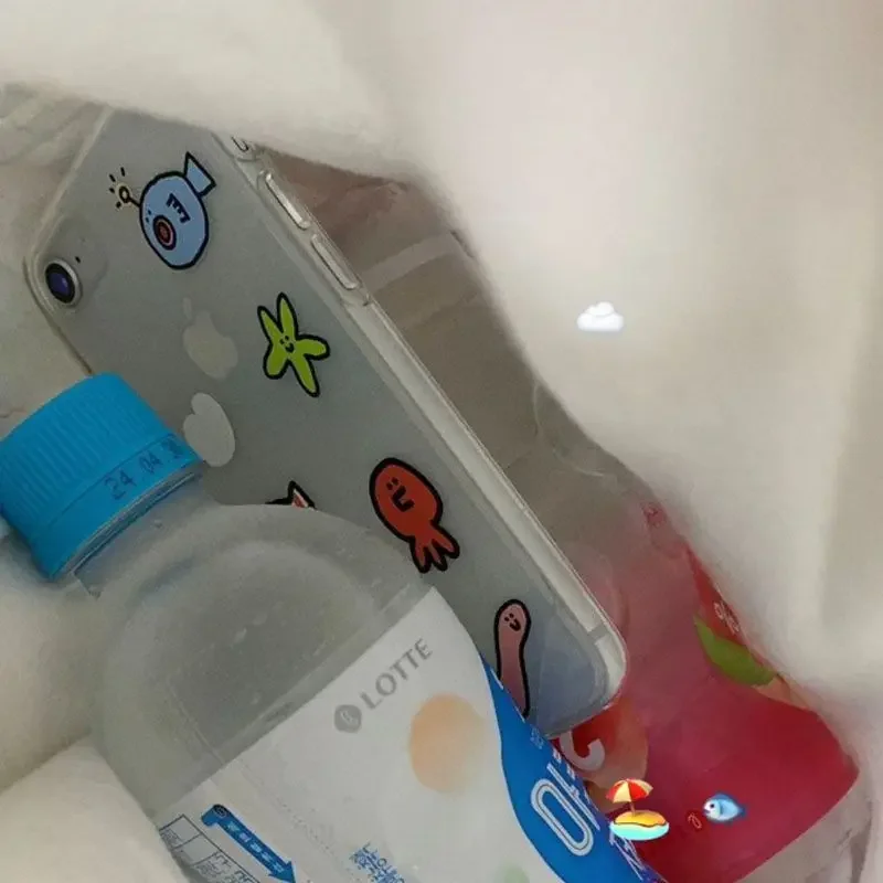 Ins Kawaii Ocean Creatures Cut - مراجعة Phone Cases Y2K وسعره